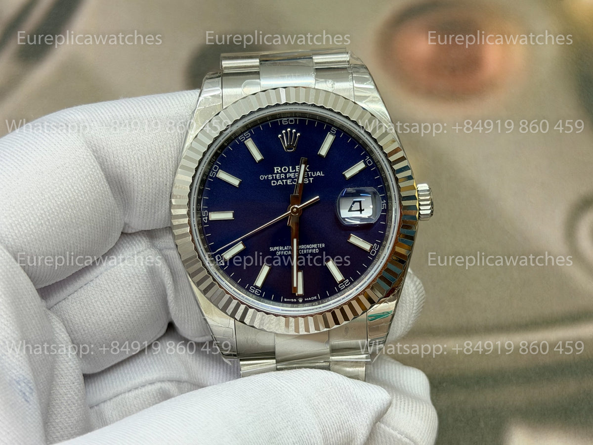WKD Factory Rolex Datejust 41mm 126334-0001 Blue Dial