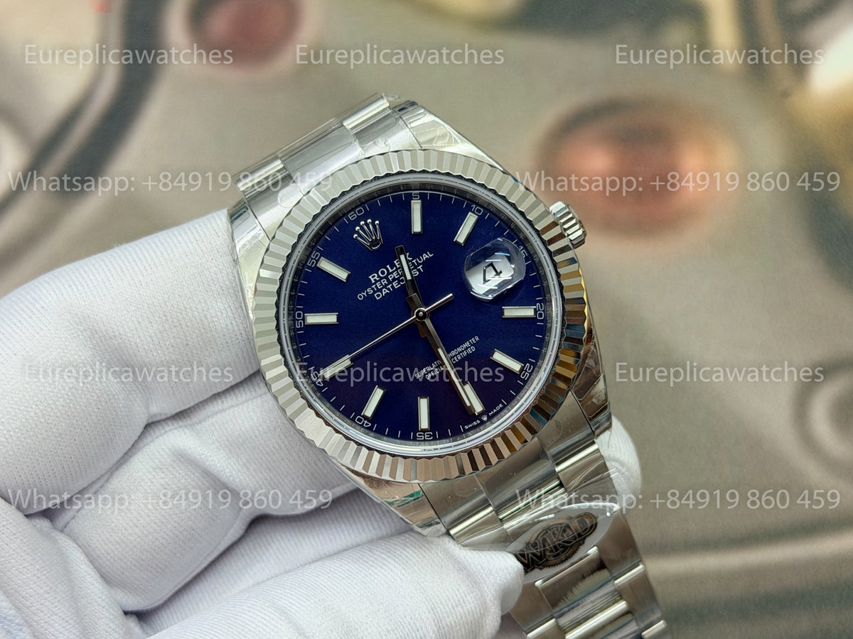 WKD Factory Rolex Datejust 41mm 126334-0001 Blue Dial