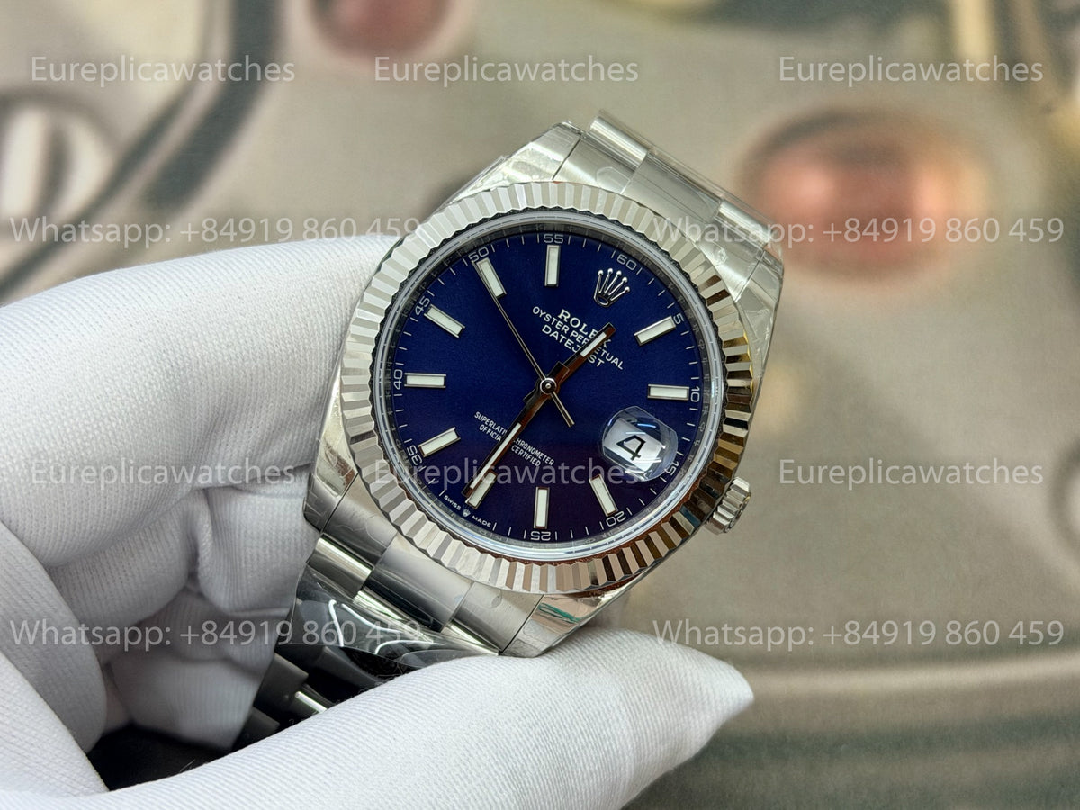 WKD Factory Rolex Datejust 41mm 126334-0001 Blue Dial