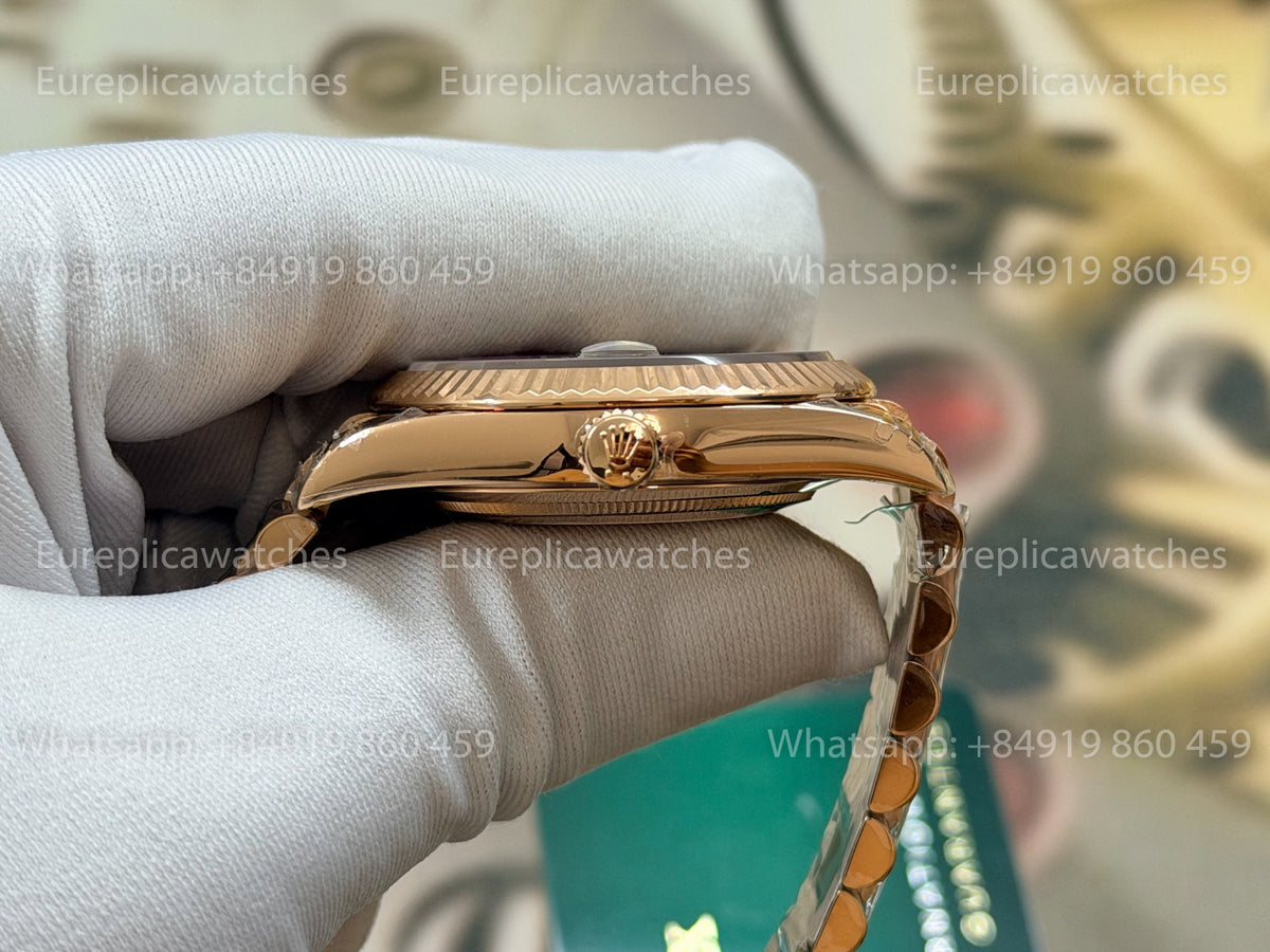 VSF Rolex Day-Date 40 228235-0003 Chocolate Baguette Dial – VS Factory