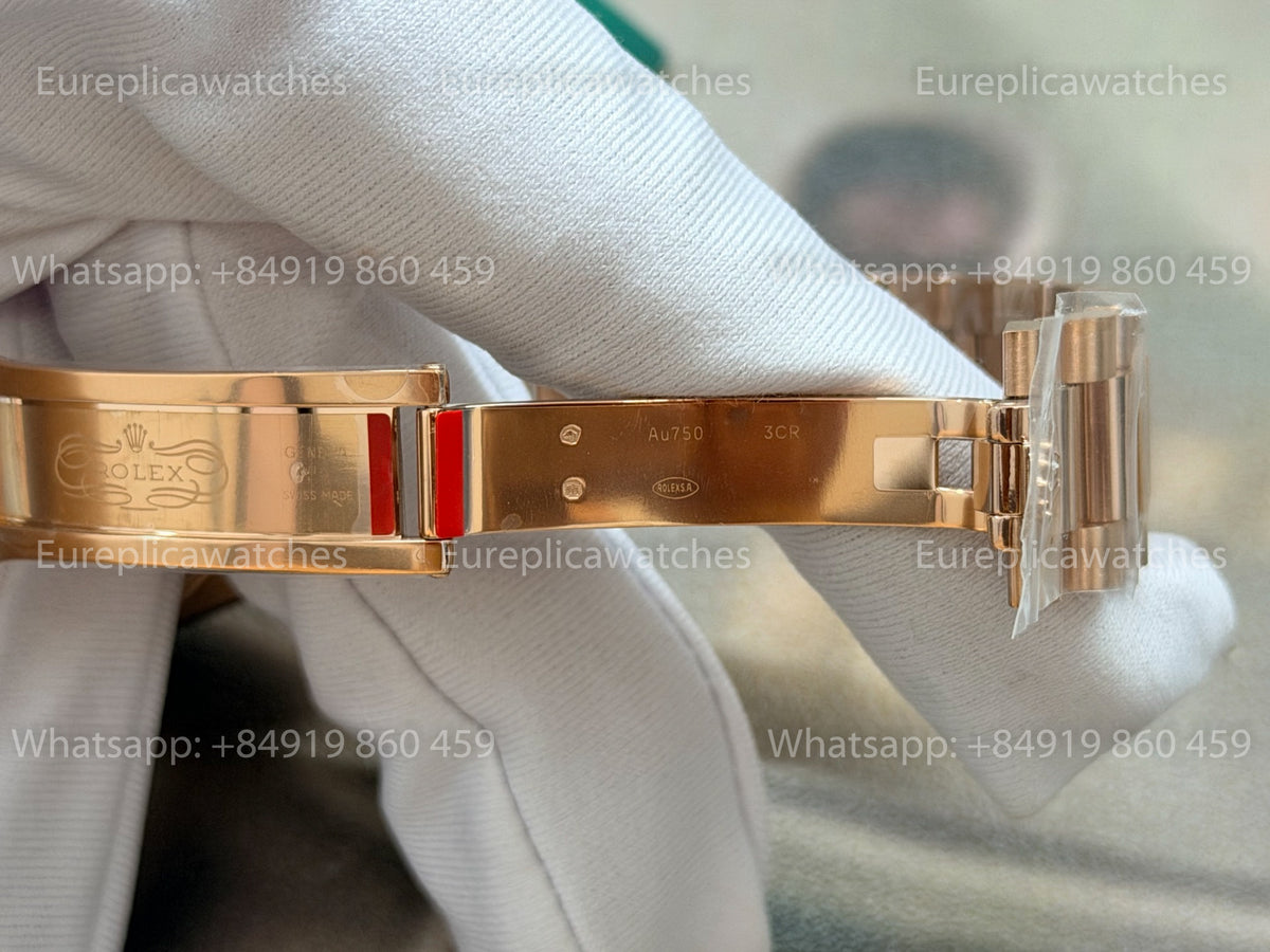 VSF Rolex Day-Date 40 228235-0003 Chocolate Baguette Dial – VS Factory