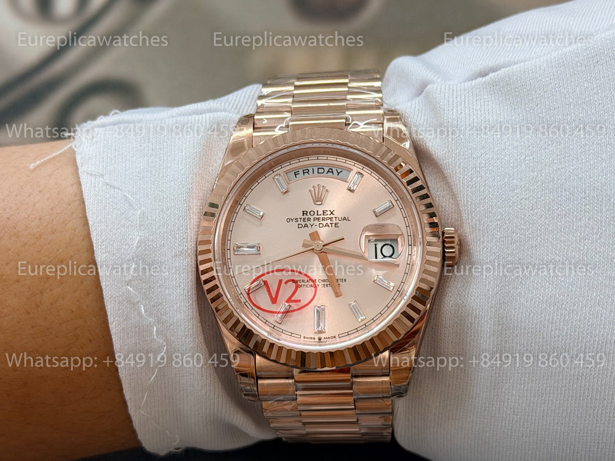 VSF Rolex Day-Date 40 228235-0004 Rose Gold Dial – Everose Gold VS Factory