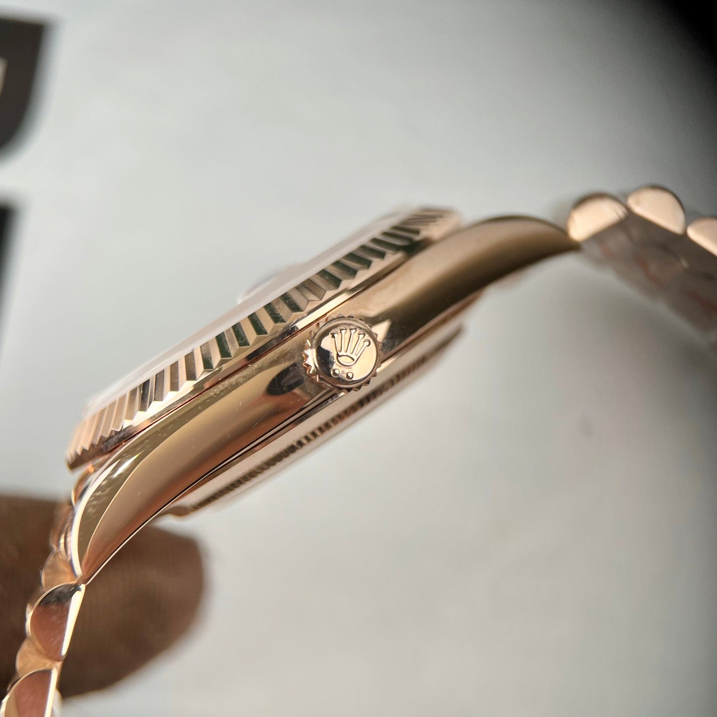 Rolex Oyster Day-Date 40 mm Chodmip 228235 beschichtet mit 18 Karat Roségold, beste 1:1-Edition, 130 Gramm