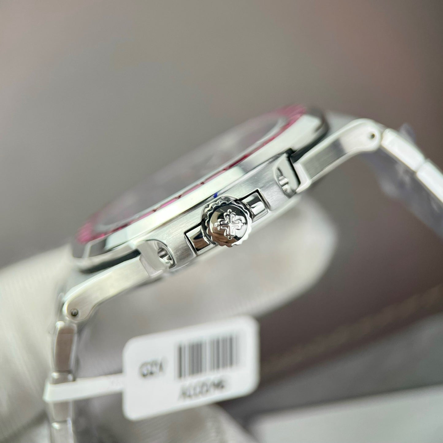 Patek Philippe Nautilus 5711/112P-001Best 1:1 Edition PPF Factory custom Ruby Stone