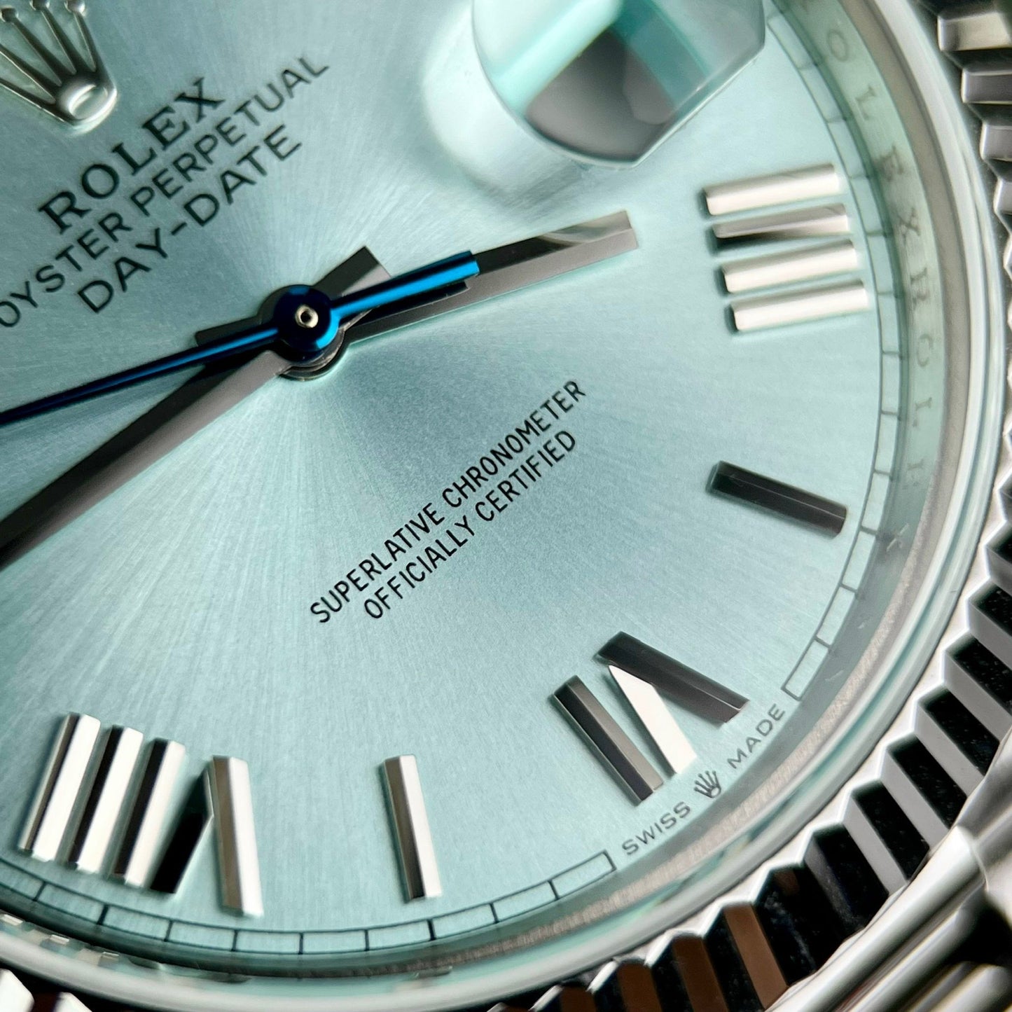 Rolex Day Date M228236-0012 Platin römisches Zifferblatt Beste 1:1 Edition GM Factory V2