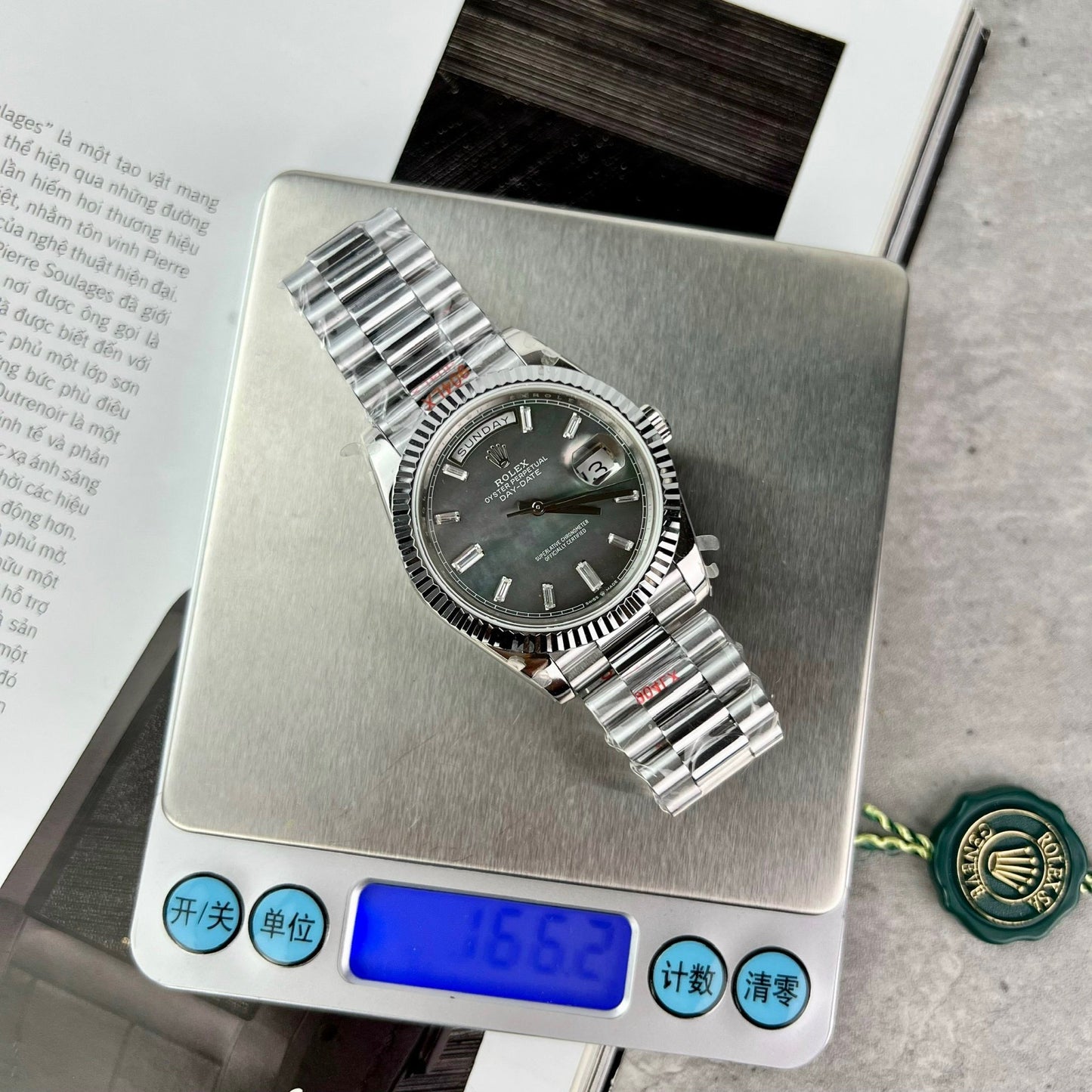 Rolex Day Date 40 228239 – Perlmutt-Zifferblatt, beste 1:1-Edition, GM Factory V2