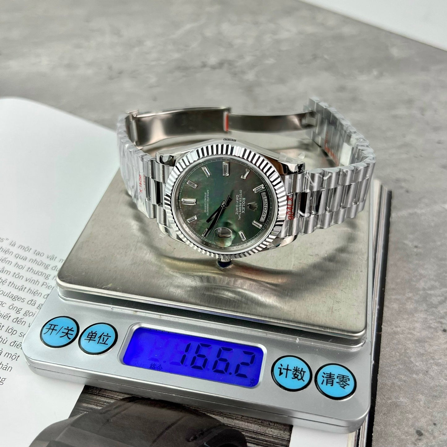 Rolex Day Date 40 228239 – Perlmutt-Zifferblatt, beste 1:1-Edition, GM Factory V2