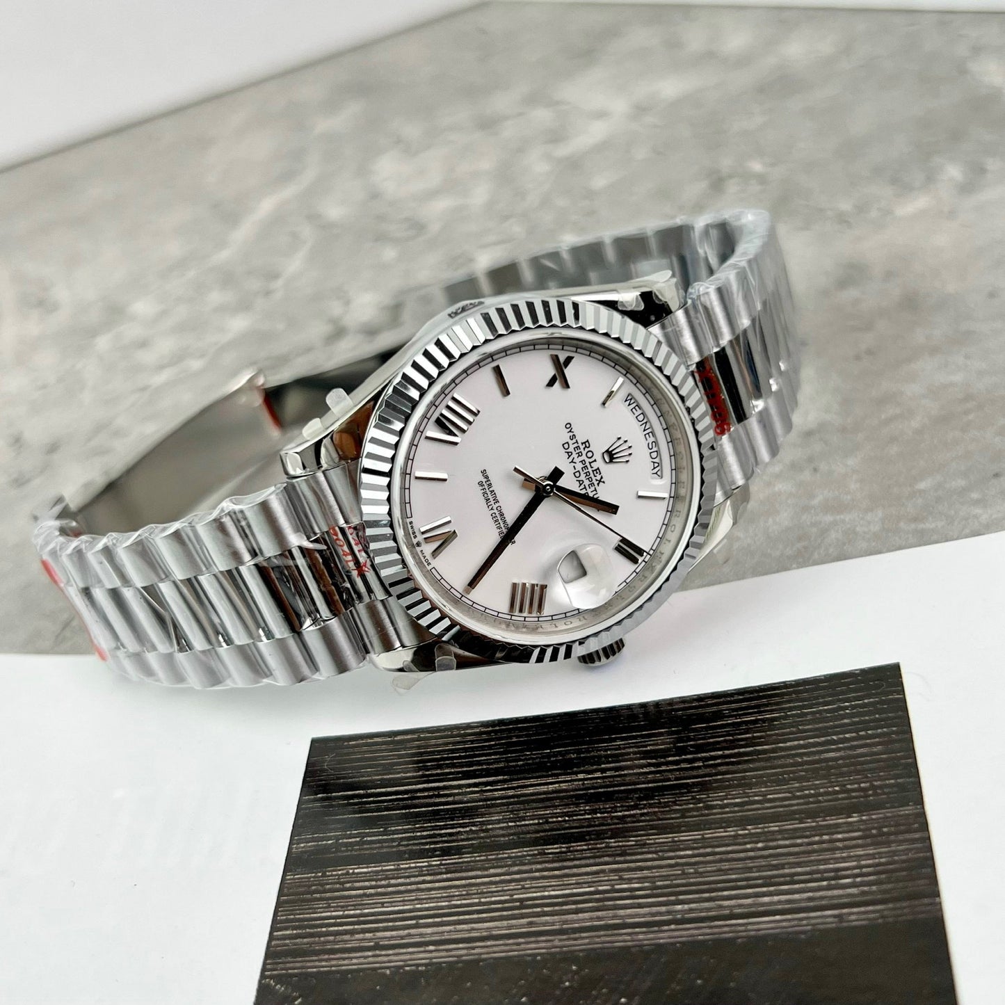 Rolex Day Date 40 mm 228238 President White Roman Best 1:1 Edition GM Factory V2