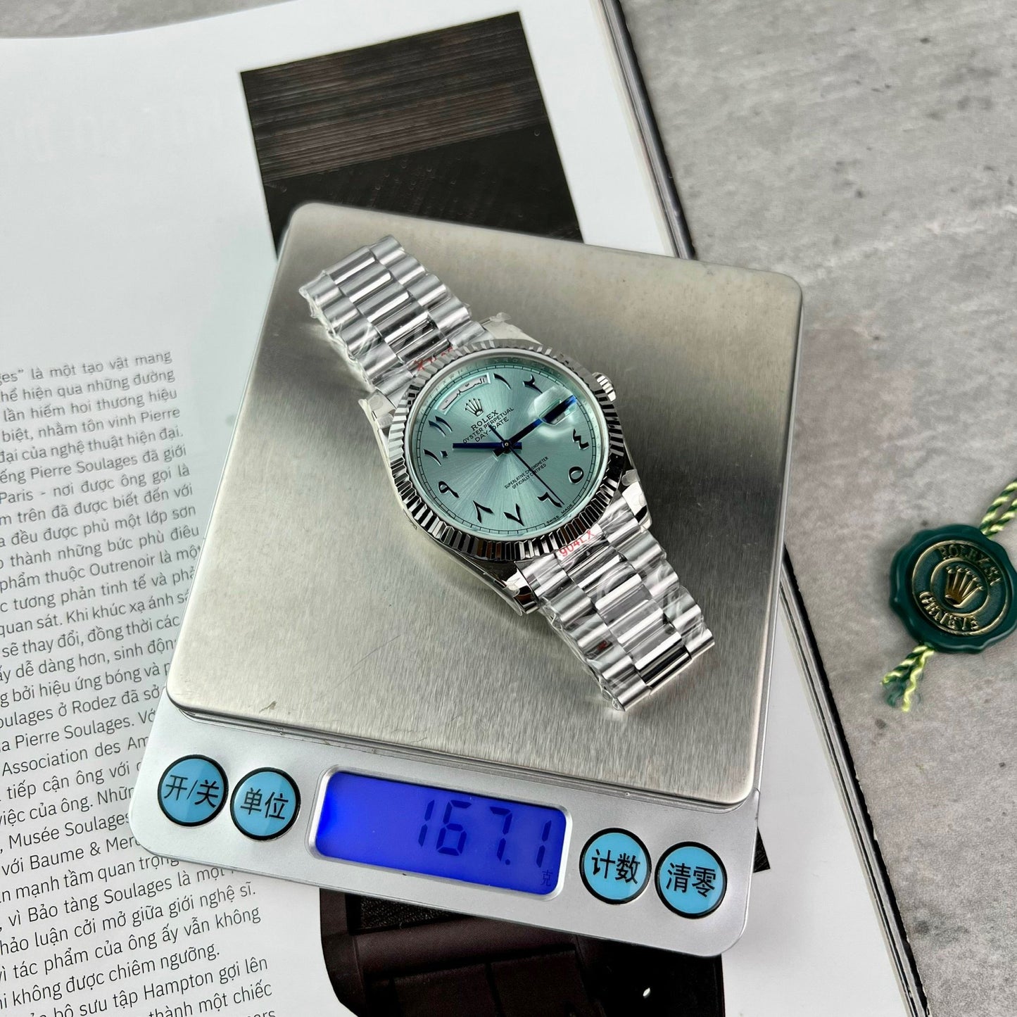 Rolex Day Date 40 – 228206, arabisches Zifferblatt, beste 1:1-Edition, GM Factory V2