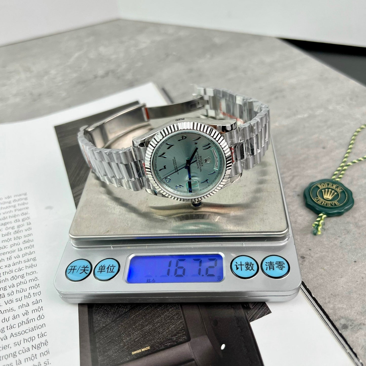 Rolex Day Date 40 – 228206, arabisches Zifferblatt, beste 1:1-Edition, GM Factory V2