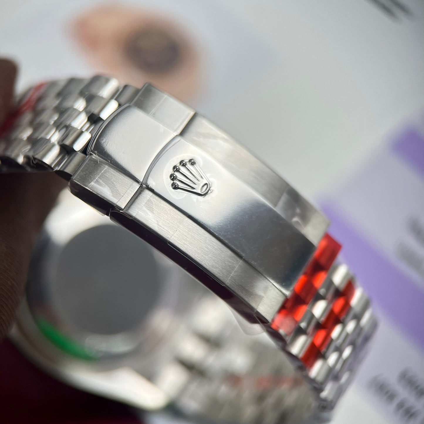 Rolex Datejust 126234 3D-Zifferblatt1:1 Best Edition EW Factory Blaues Zifferblatt