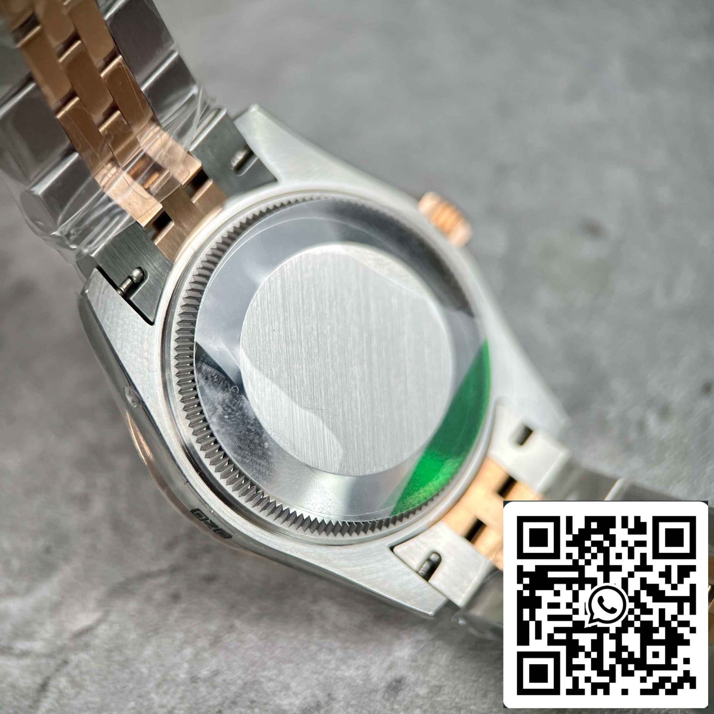 Replica Rolex Lady-Datejust M279171-0011 Oystersteel EW Factory Best Edition 31mm