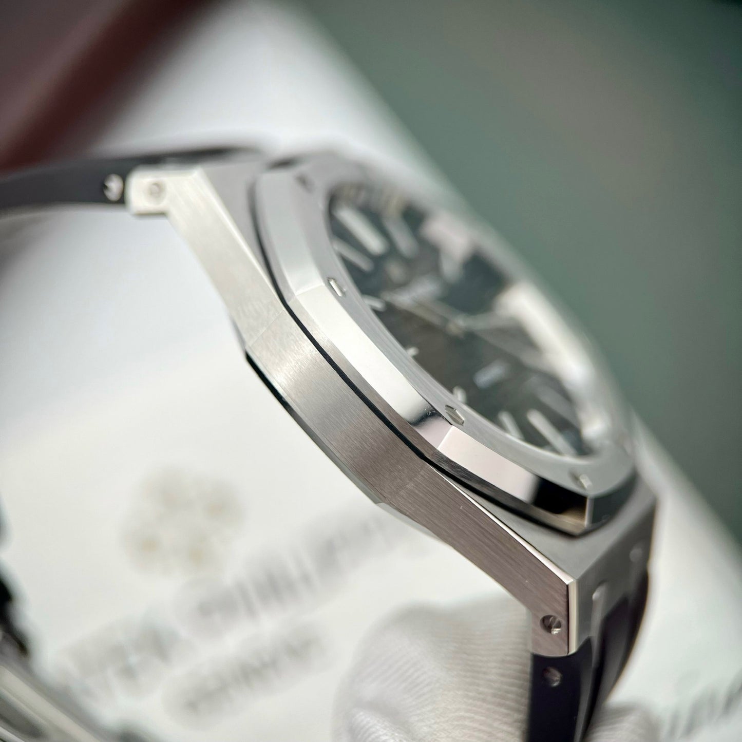 Audemars Piguet Royal Oak 15400 1:1 Best Edition APS Factory schwarzes Zifferblatt