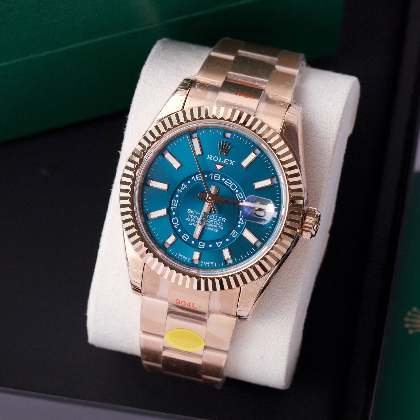 Rolex Sky Dweller M336935-0001 Everose Gold V2 Meilleure édition 1:1 Noob Factory