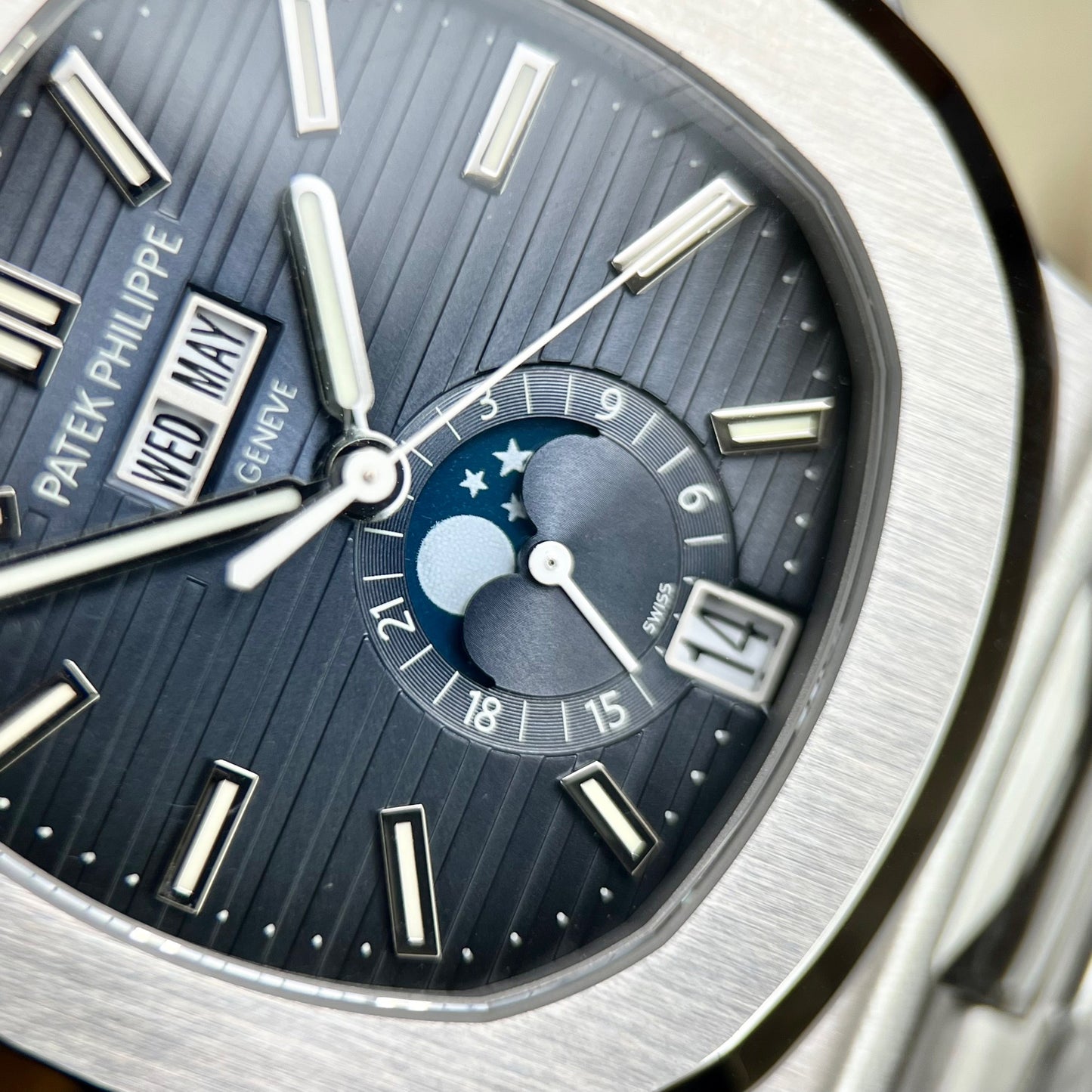 Patek Philippe Nautilus 5726/1A-014 V2 1:1 Best Edition PPF Factory Blue Dial