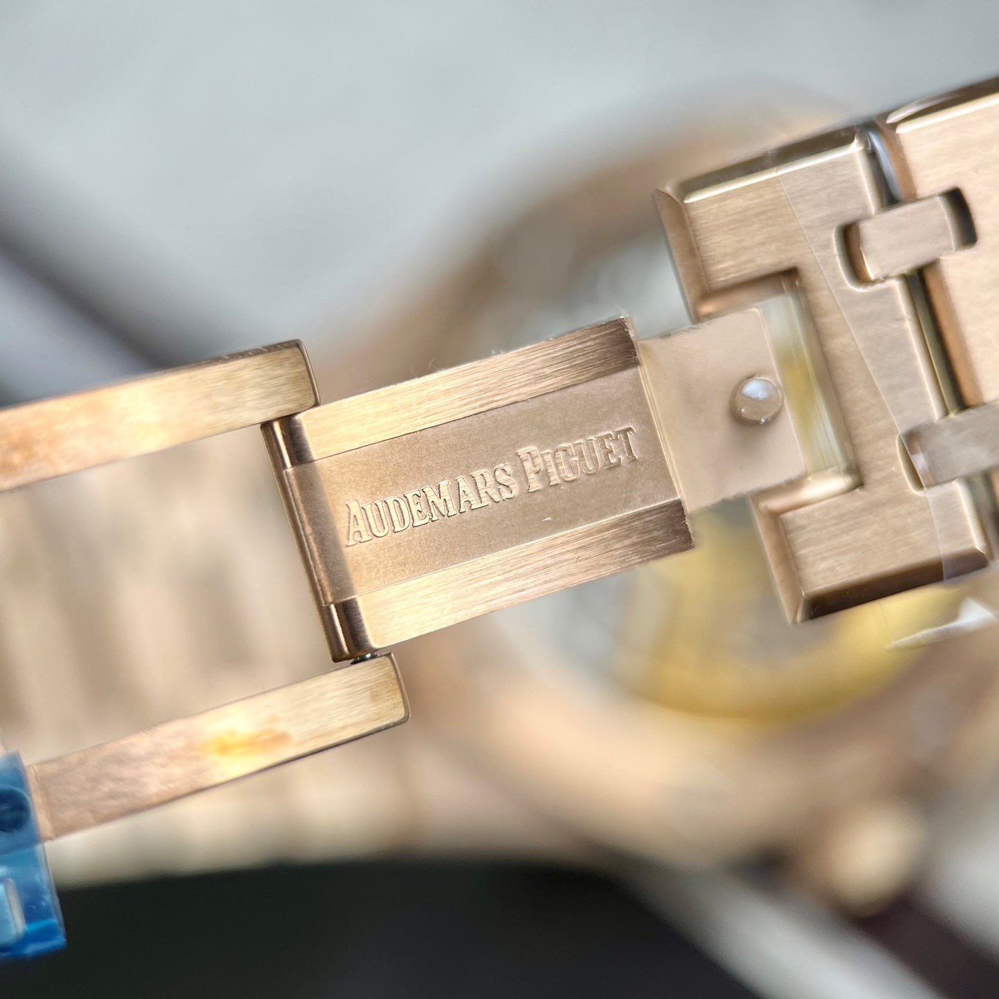 Audemars Piguet Royal Oak 15510 1:1 Best Edition APS Factory Cadran Bleu Or Rose