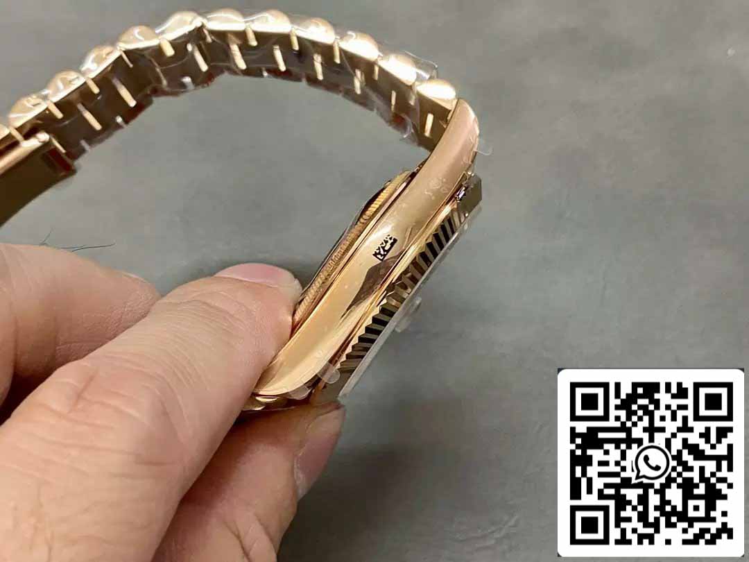 Rolex Day Date 40 M228235-0045 Cadran Diamant Eisenkiesel 1:1 Meilleure Édition QF Factory 183 grammes