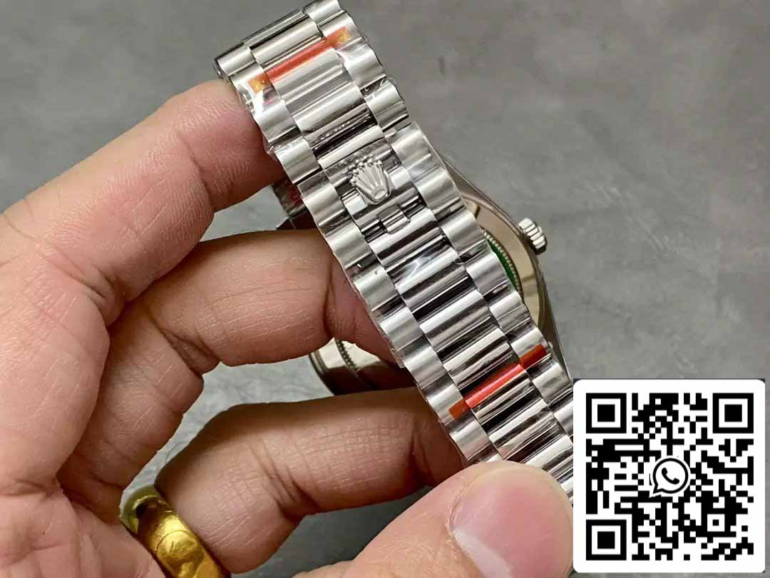 Rolex Day Date 40 m228396TBR-0001 Cadran Diamant Bleu 1:1 Meilleure Édition GM Factory V3 Version Contrepoids