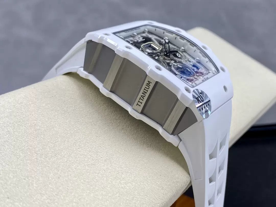 Richard Mille RM11-03 Best Edition KU+ Factory [KV - V5] Version Carbone Blanc 