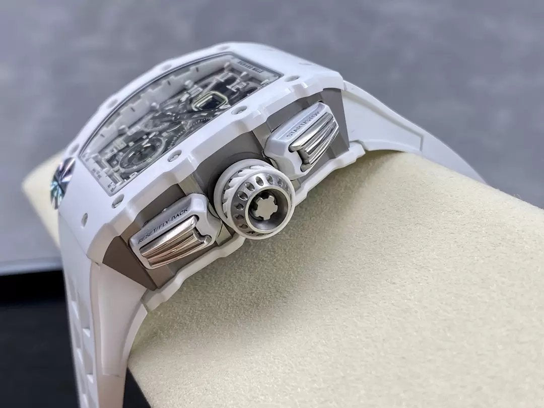 Richard Mille RM11-03 Best Edition KU+ Factory [KV - V5] Version Carbone Blanc 