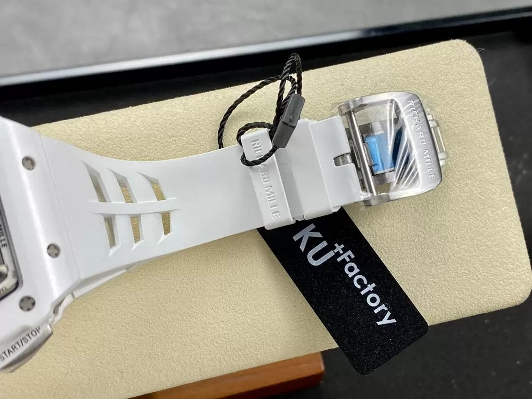 Richard Mille RM11-03 Best Edition KU+ Factory [KV - V5] Version Carbone Blanc 