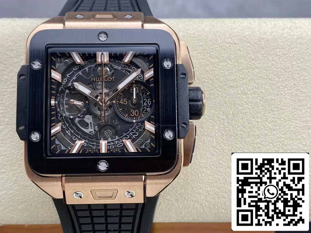 Hublot SQUARE BANG UNICO 821.OM.0180.RX 1:1 Meilleure édition BBF Factory