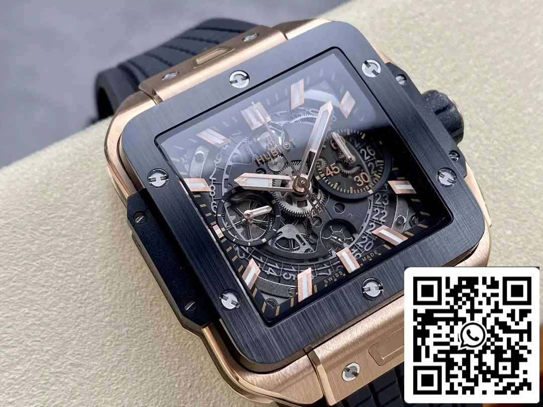Hublot SQUARE BANG UNICO 821.OM.0180.RX 1:1 Meilleure édition BBF Factory