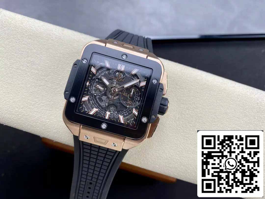 Hublot SQUARE BANG UNICO 821.OM.0180.RX 1:1 Meilleure édition BBF Factory