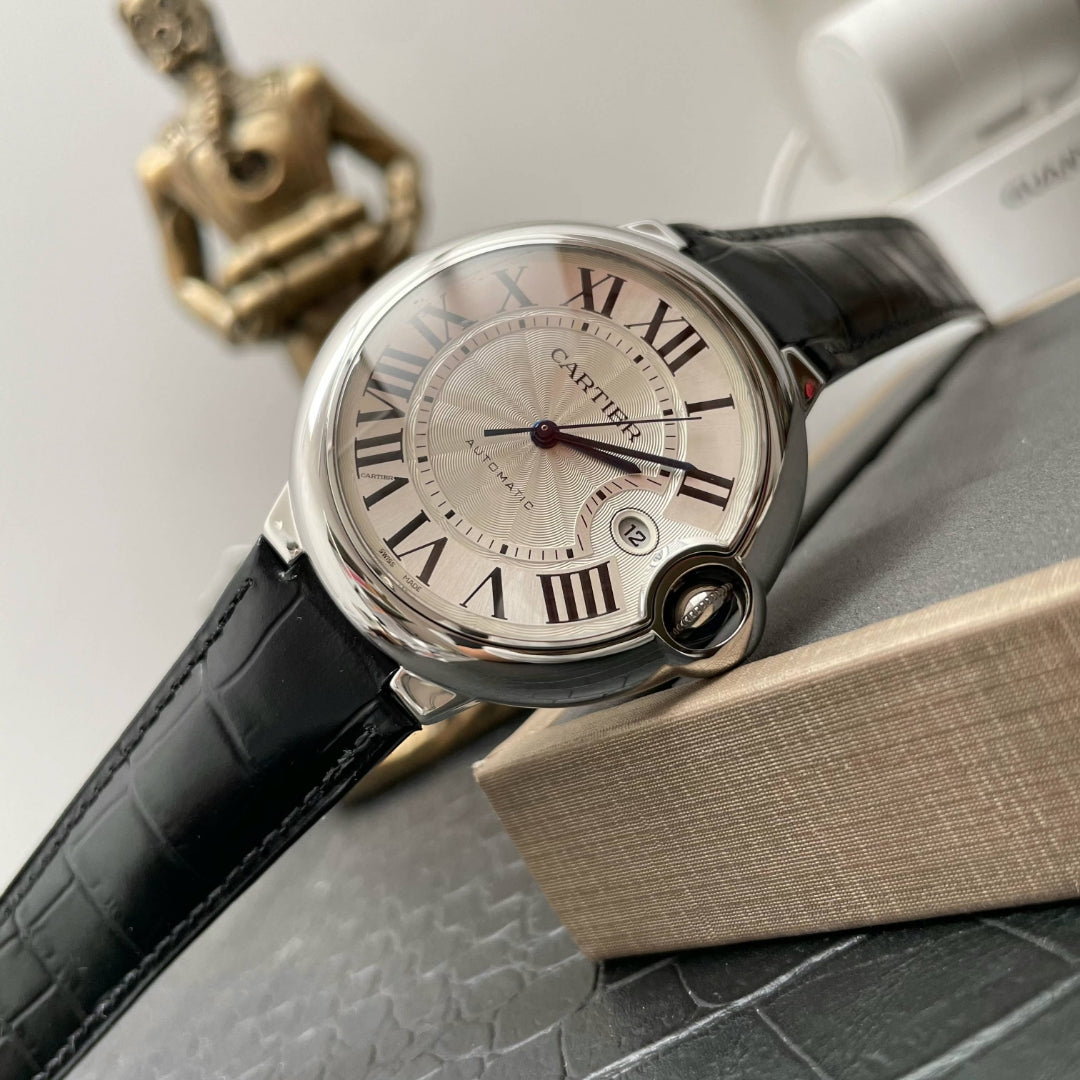 Ballon Bleu De Cartier 42MM WSBB0026 1:1 Best Edition AF Factory weißes Zifferblatt