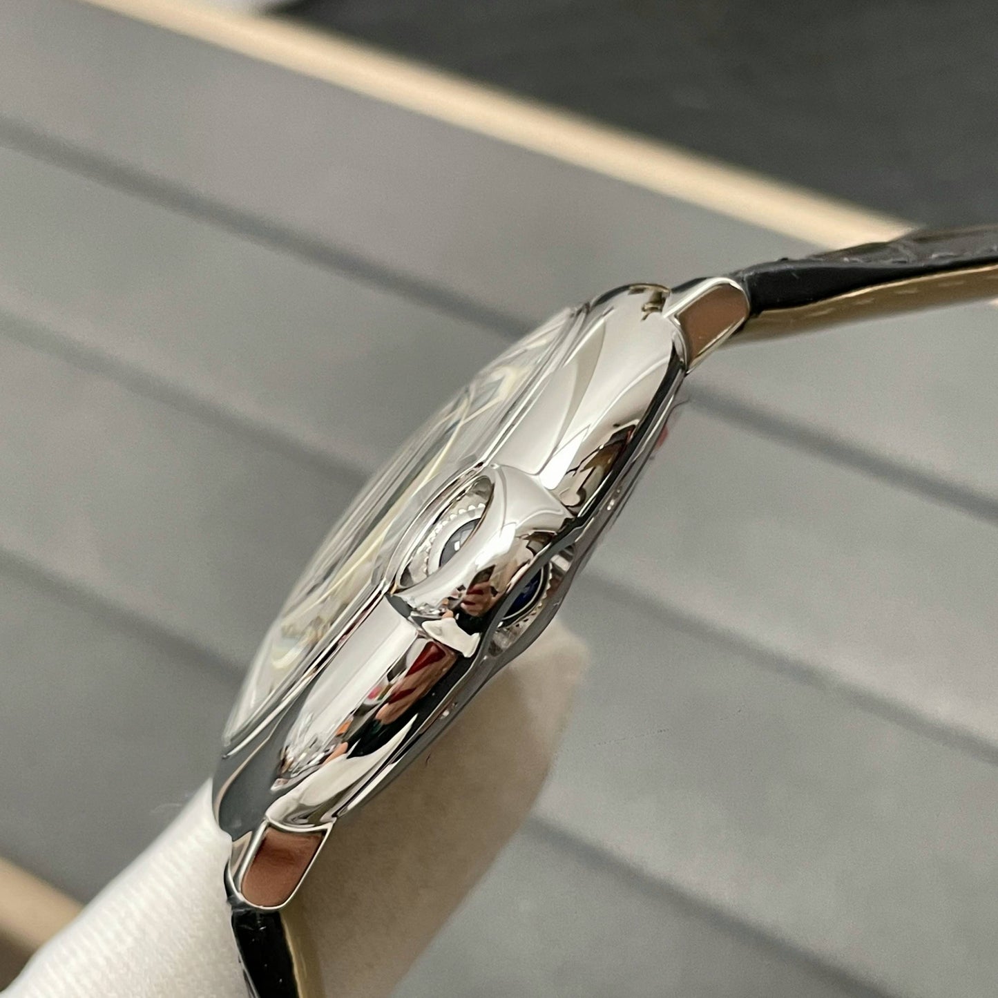 Ballon Bleu De Cartier 42MM WSBB0026 1:1 Best Edition AF Factory weißes Zifferblatt