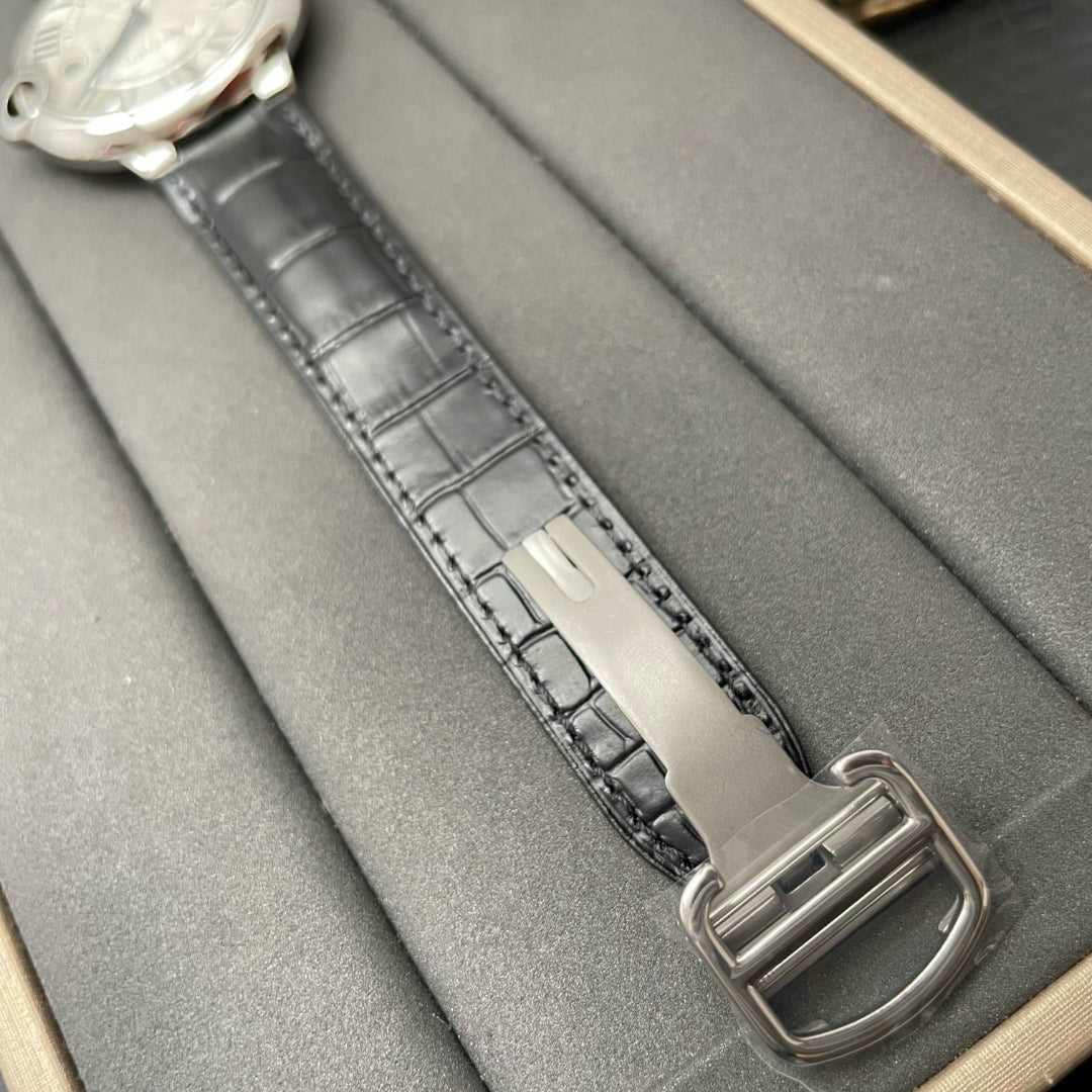 Ballon Bleu De Cartier 42MM WSBB0026 1:1 Best Edition AF Factory weißes Zifferblatt