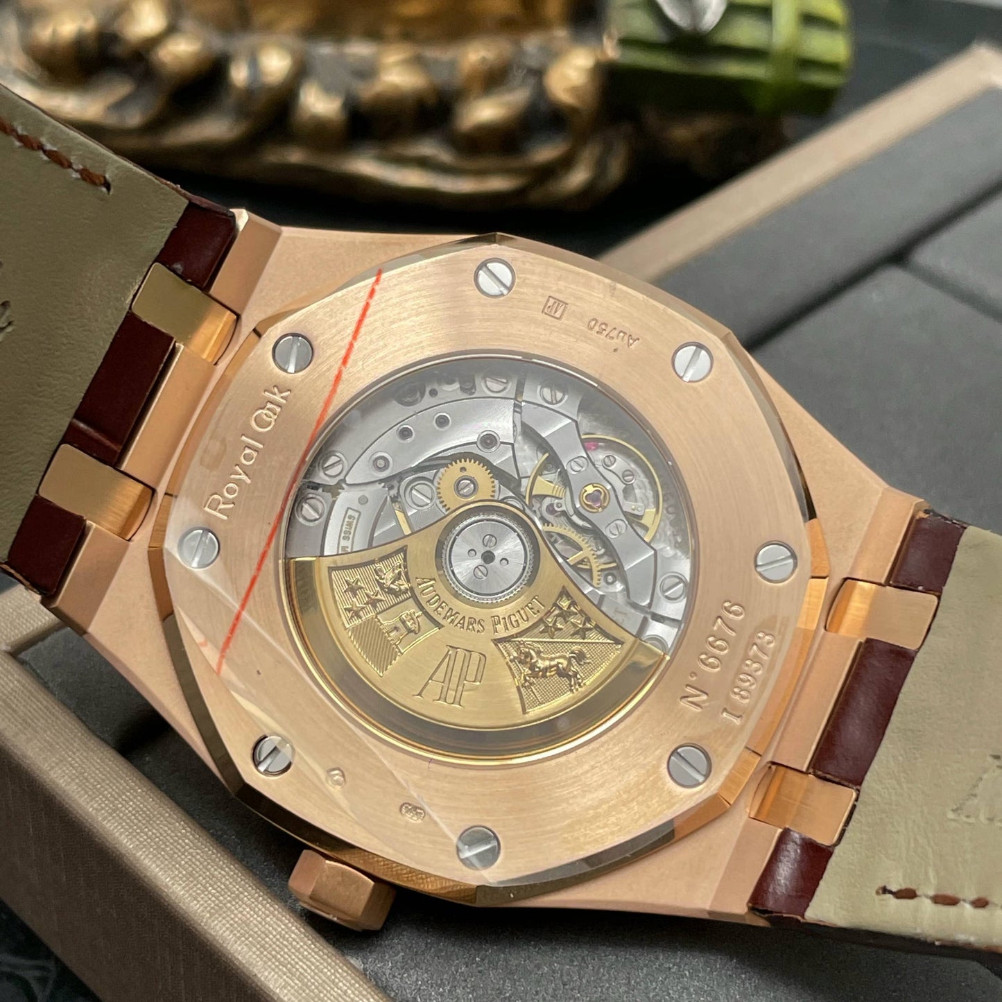 Audemars Piguet Royal Oak 15500OR.OO.D002CR.01 1:1 Best Edition APS Factory V3 schwarzes Zifferblatt 