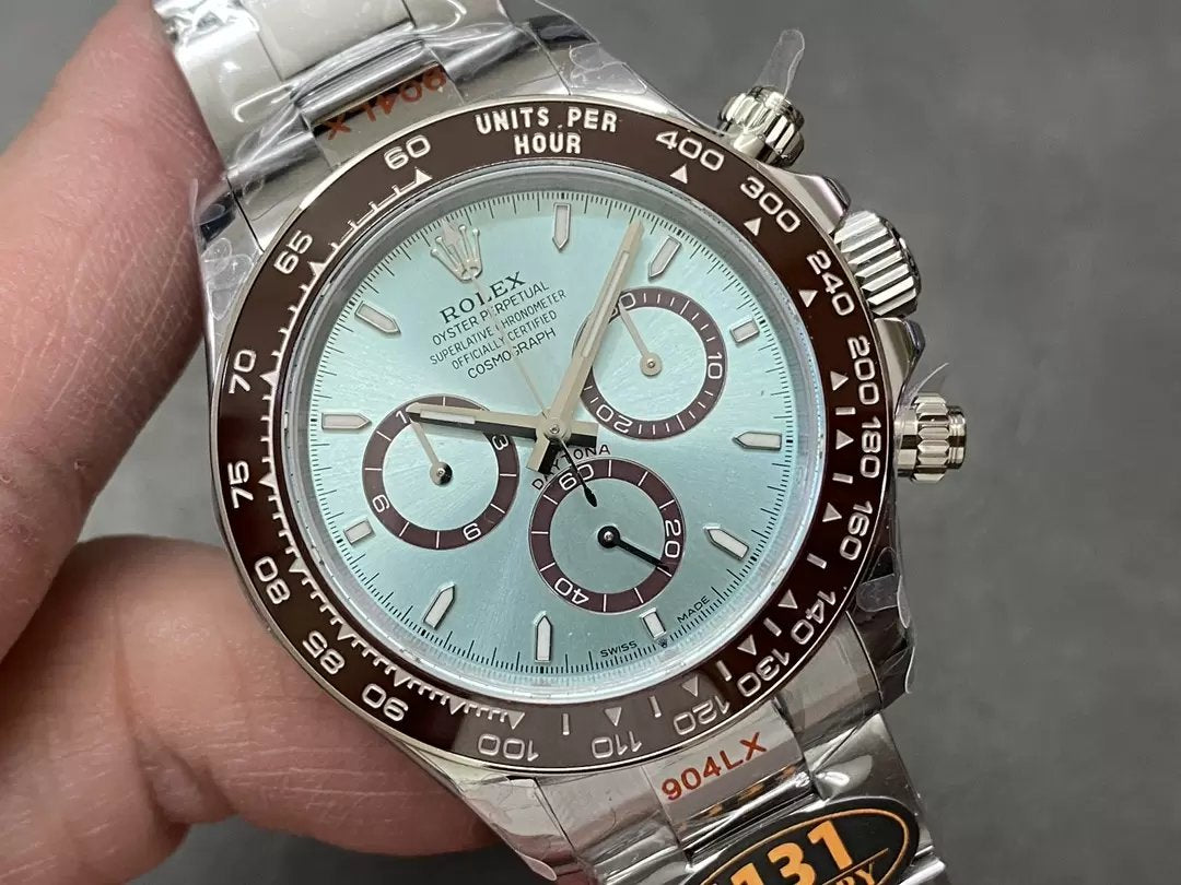 Rolex Cosmograph Daytona m126506-0001 Ice Blue 1:1 Meilleure édition Mouvement QF Factory 4131