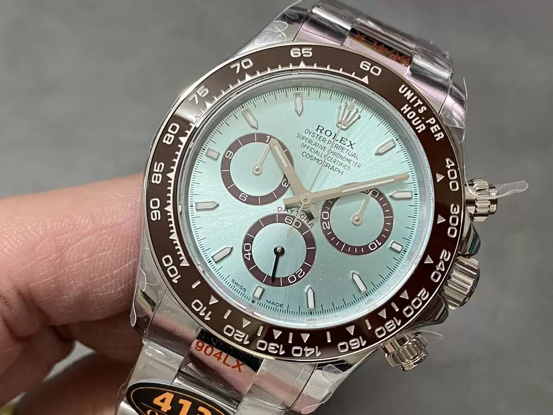 Rolex Cosmograph Daytona m126506-0001 Ice Blue 1:1 Meilleure édition Mouvement QF Factory 4131