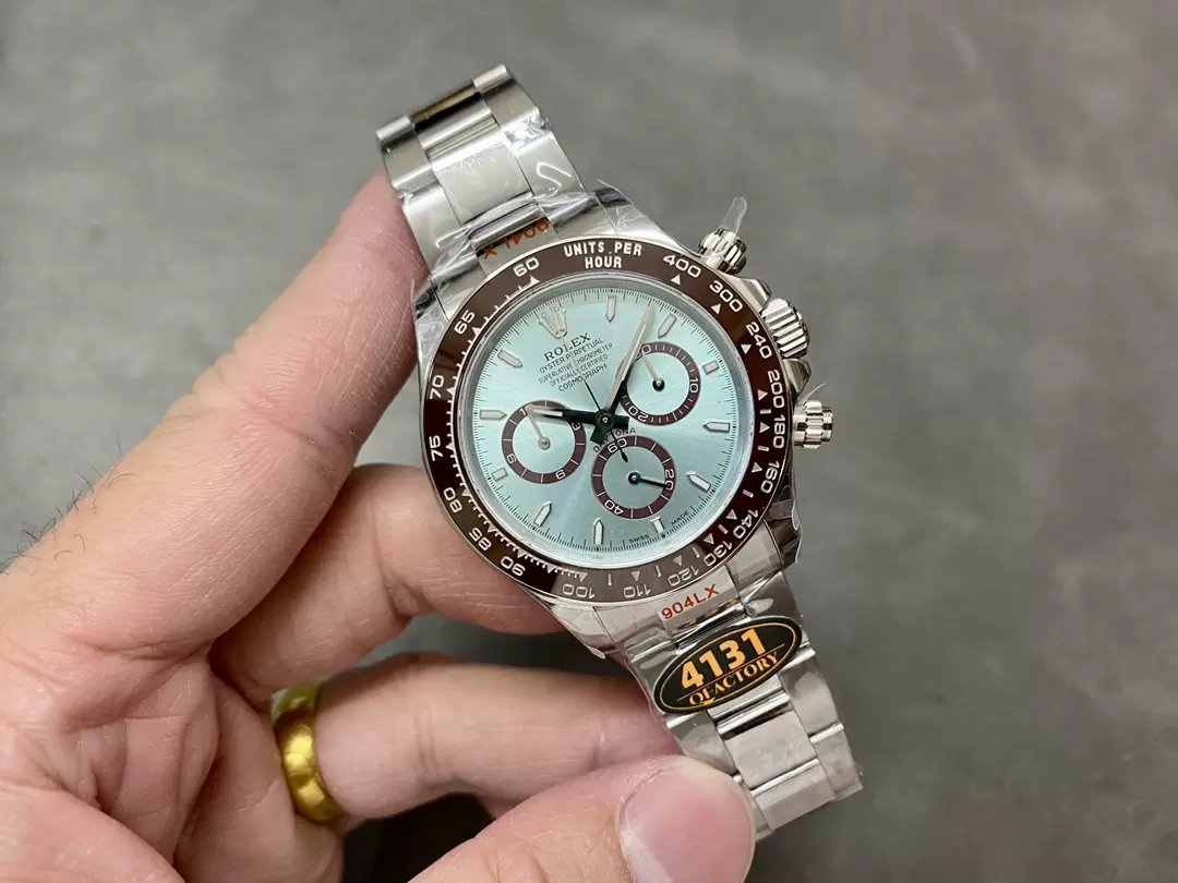 Rolex Cosmograph Daytona m126506-0001 Ice Blue 1:1 Meilleure édition Mouvement QF Factory 4131