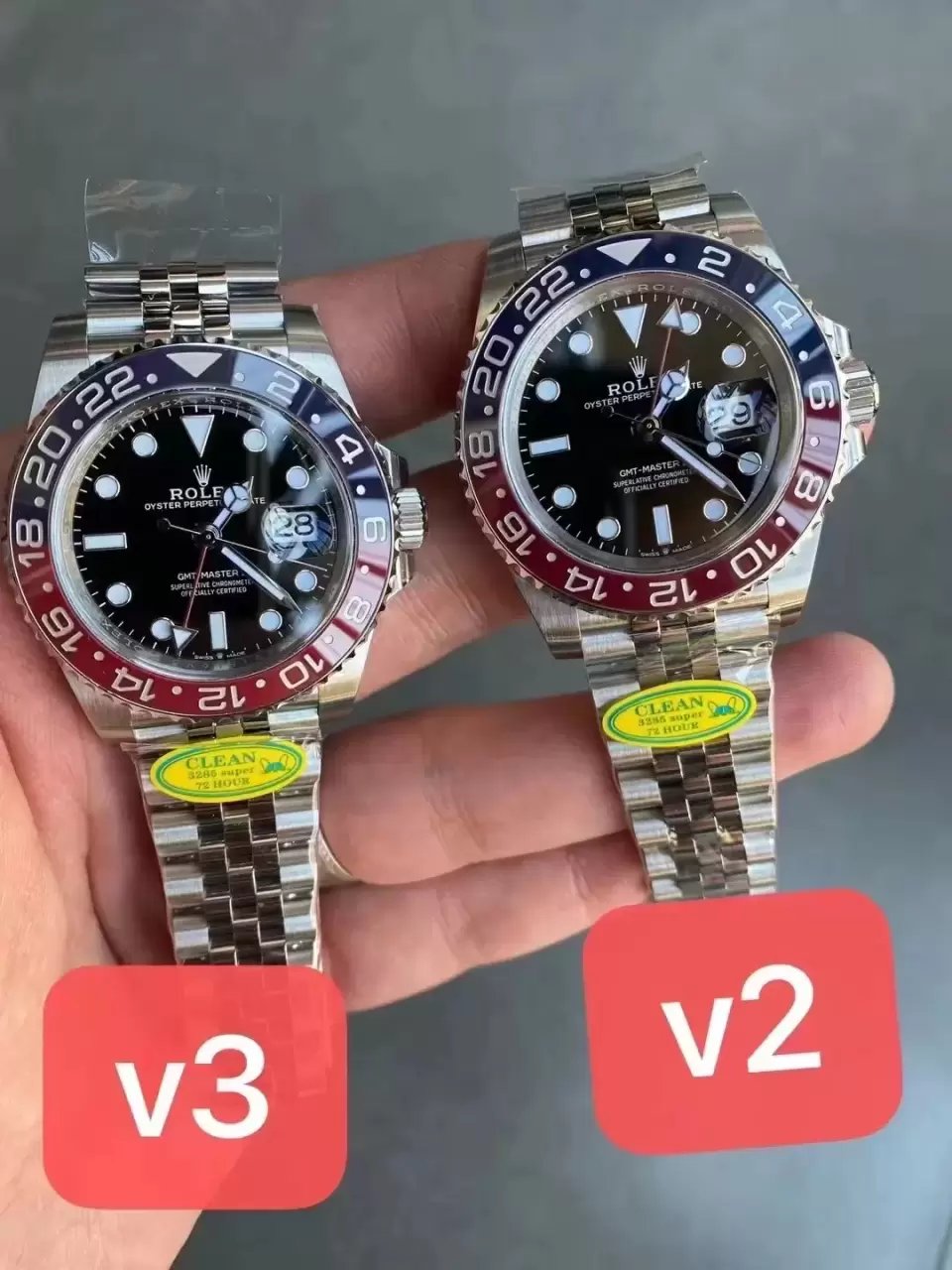 Rolex GMT Master II M126710BLRO-0001 Bracelet Jubilé Meilleure Édition Clean Factory V3 Cola Circle
