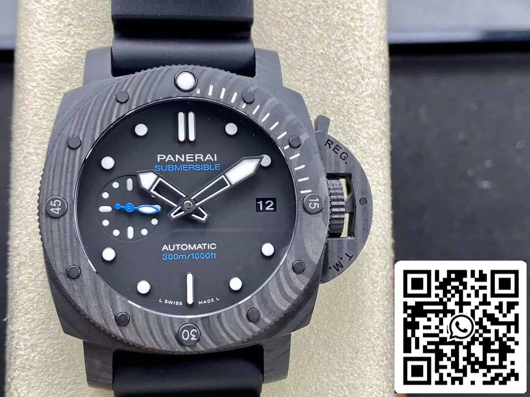 Panerai Luminor Submersible Carbotech 42mm Pam02231 VS Factory 1:1 Meilleure édition