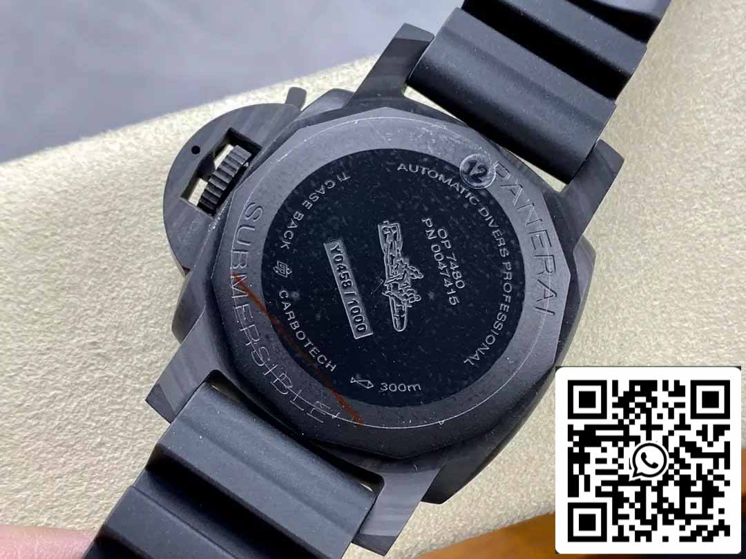 Panerai Luminor Submersible Carbotech 42mm Pam02231 VS Factory 1:1 Meilleure édition