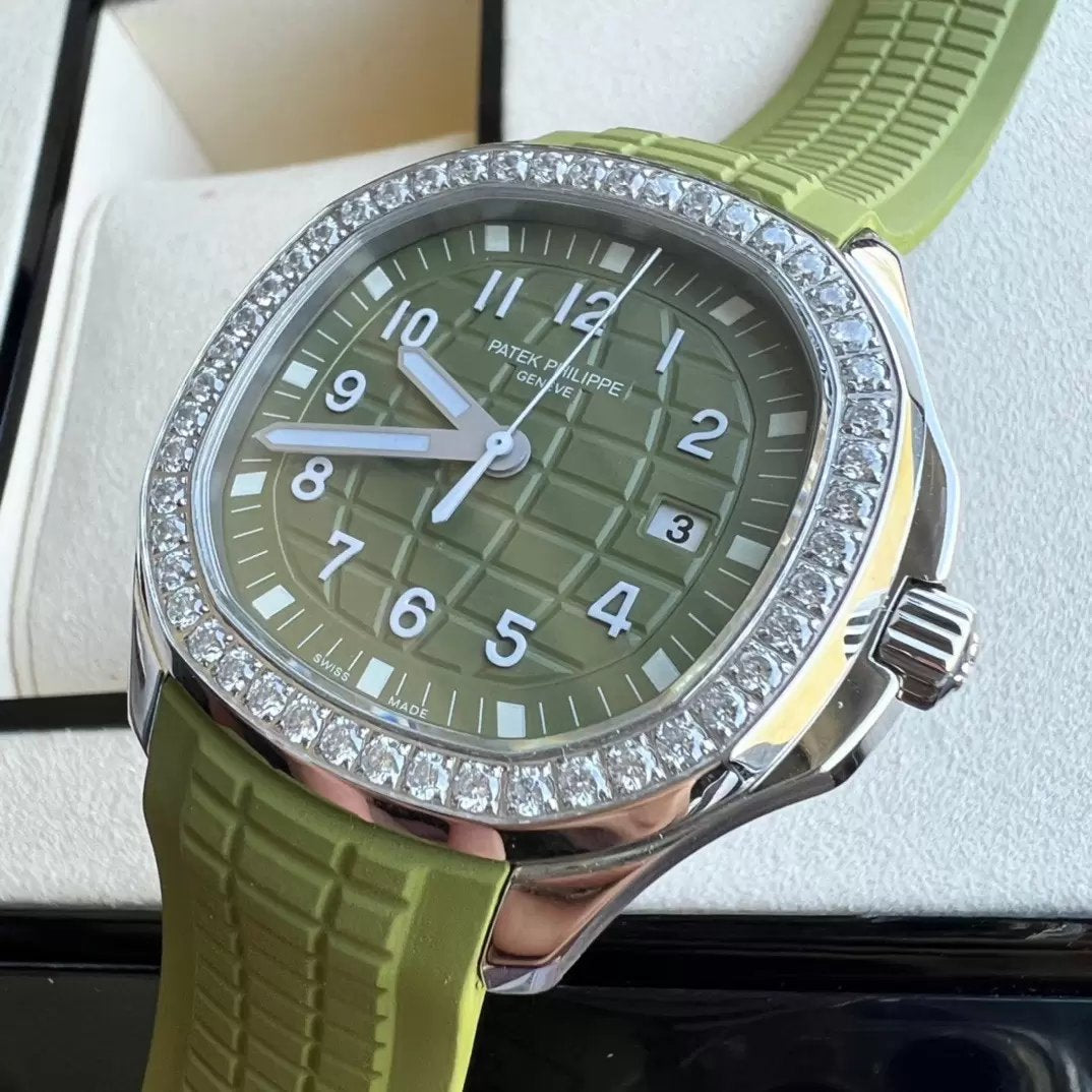 Patek Philippe Aquanaut 5267/200A-011 Cadran Vert 1:1 Meilleure Édition PPF Factory
