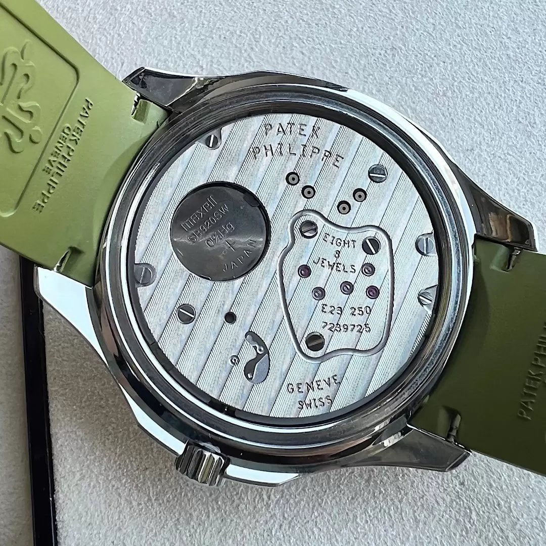 Patek Philippe Aquanaut 5267/200A-011 Cadran Vert 1:1 Meilleure Édition PPF Factory