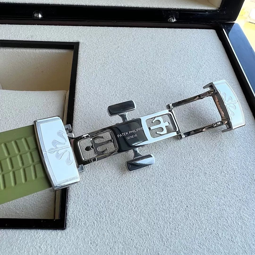 Patek Philippe Aquanaut 5267/200A-011 Cadran Vert 1:1 Meilleure Édition PPF Factory