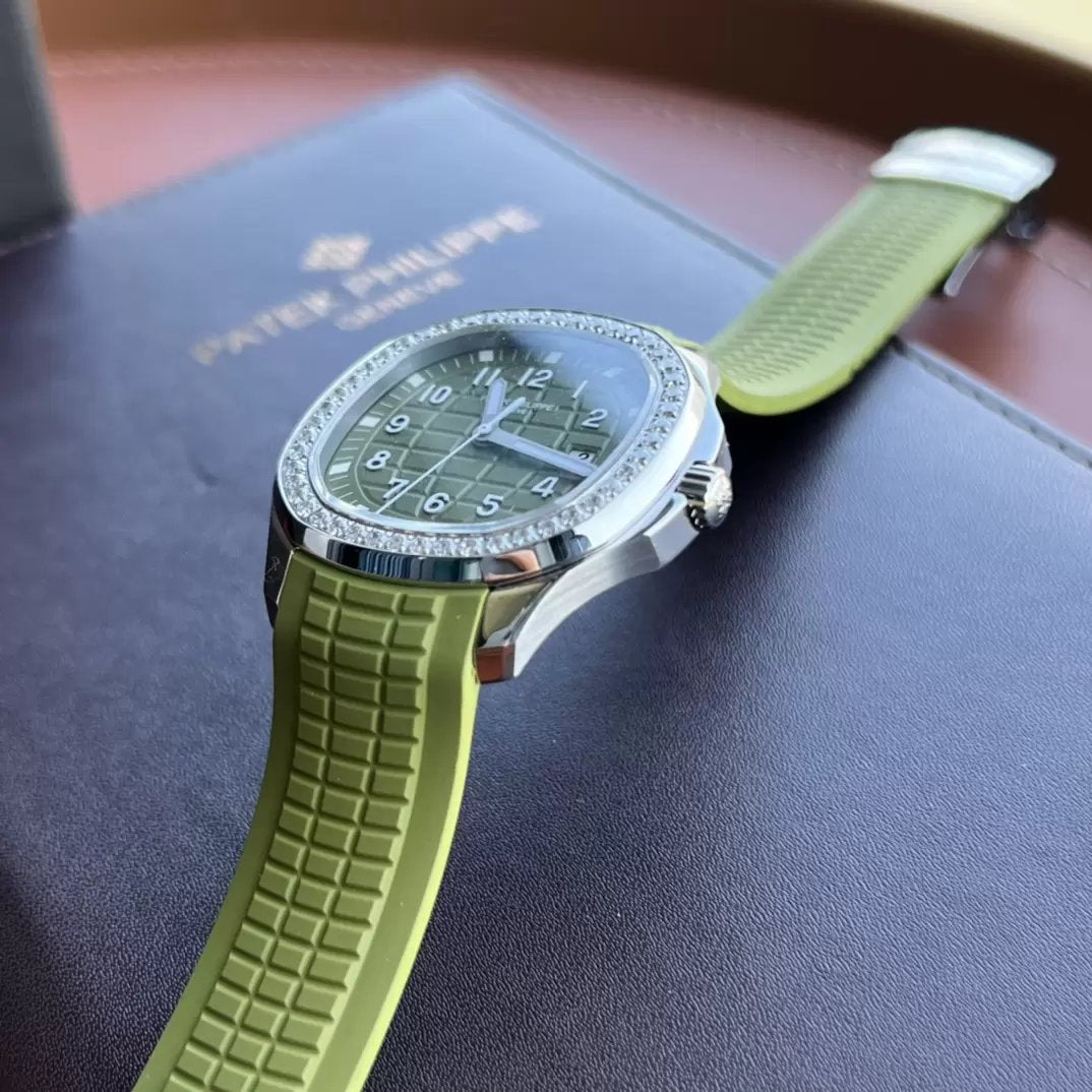 Patek Philippe Aquanaut 5267/200A-011 Cadran Vert 1:1 Meilleure Édition PPF Factory