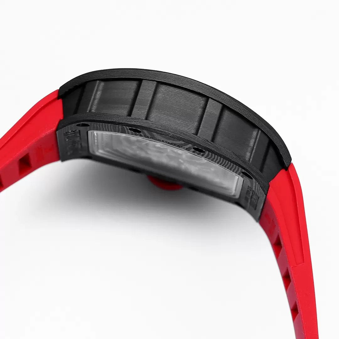 RICHARD MILLE RM055 Redesigned original 1:1 Best Edition BBR Factory 2024 Red Strap