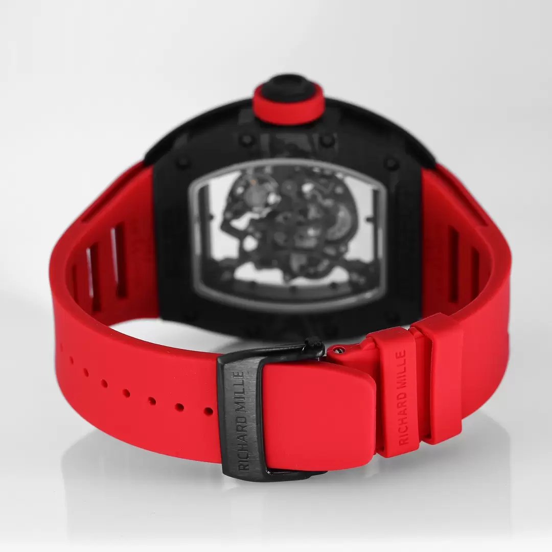RICHARD MILLE RM055 Redesigned original 1:1 Best Edition BBR Factory 2024 Red Strap