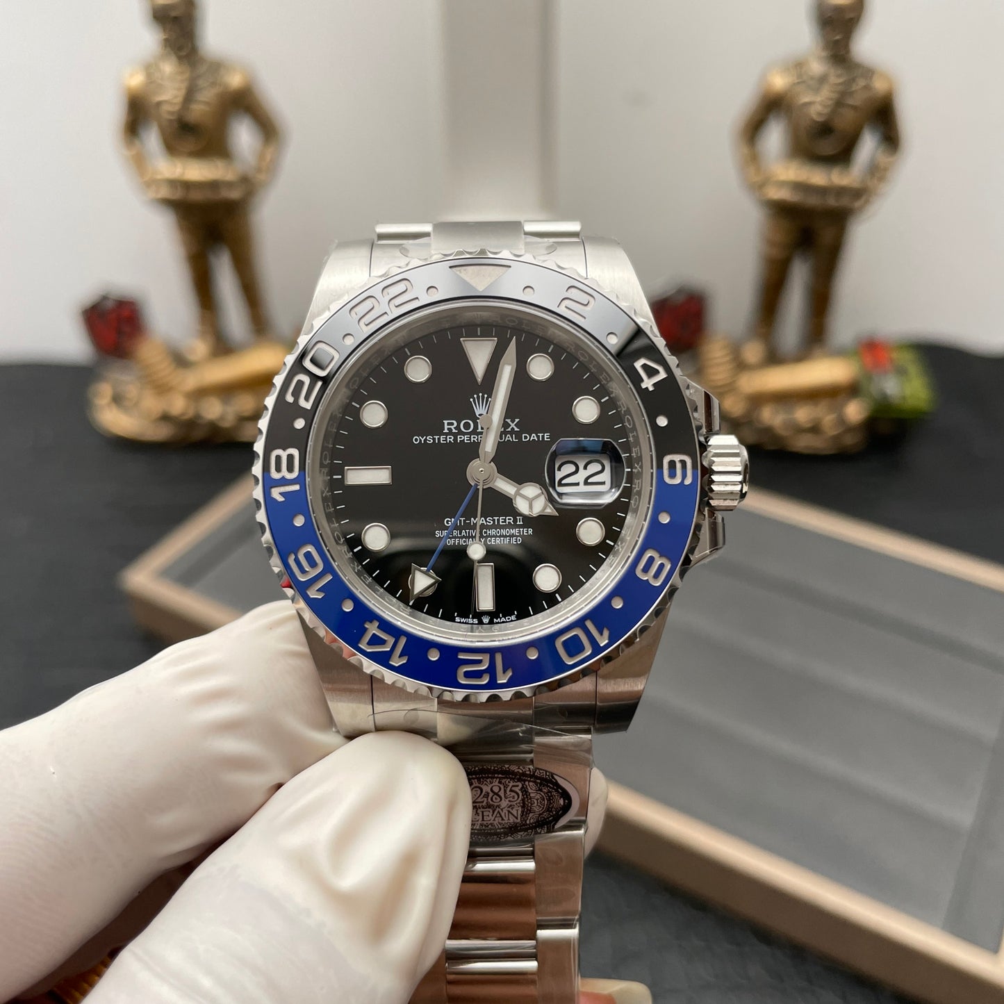 Rolex GMT Master II M126710blnr-0003 1:1 Beste neueste Ausgabe 2024 Saubere Fabrikkeramiklünette