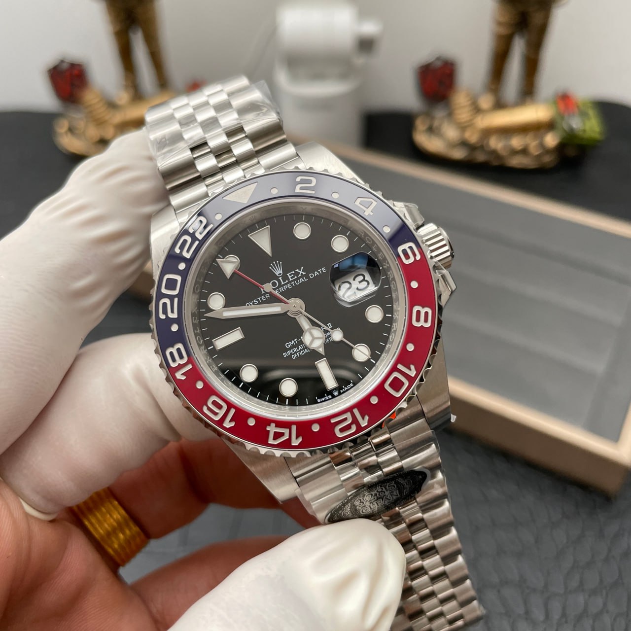 Rolex GMT Master II M126710BLRO-0001 Jubiläumsarmband Beste Ausgabe Clean Factory V3S Cola Kreis 2024