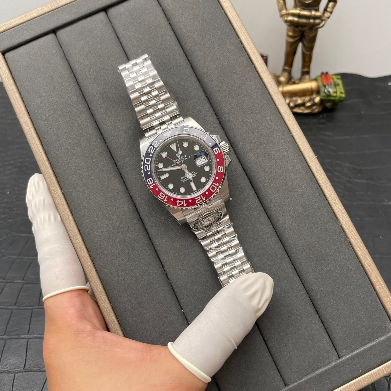 Rolex GMT Master II M126710BLRO-0001 Jubiläumsarmband Beste Ausgabe Clean Factory V3S Cola Kreis 2024