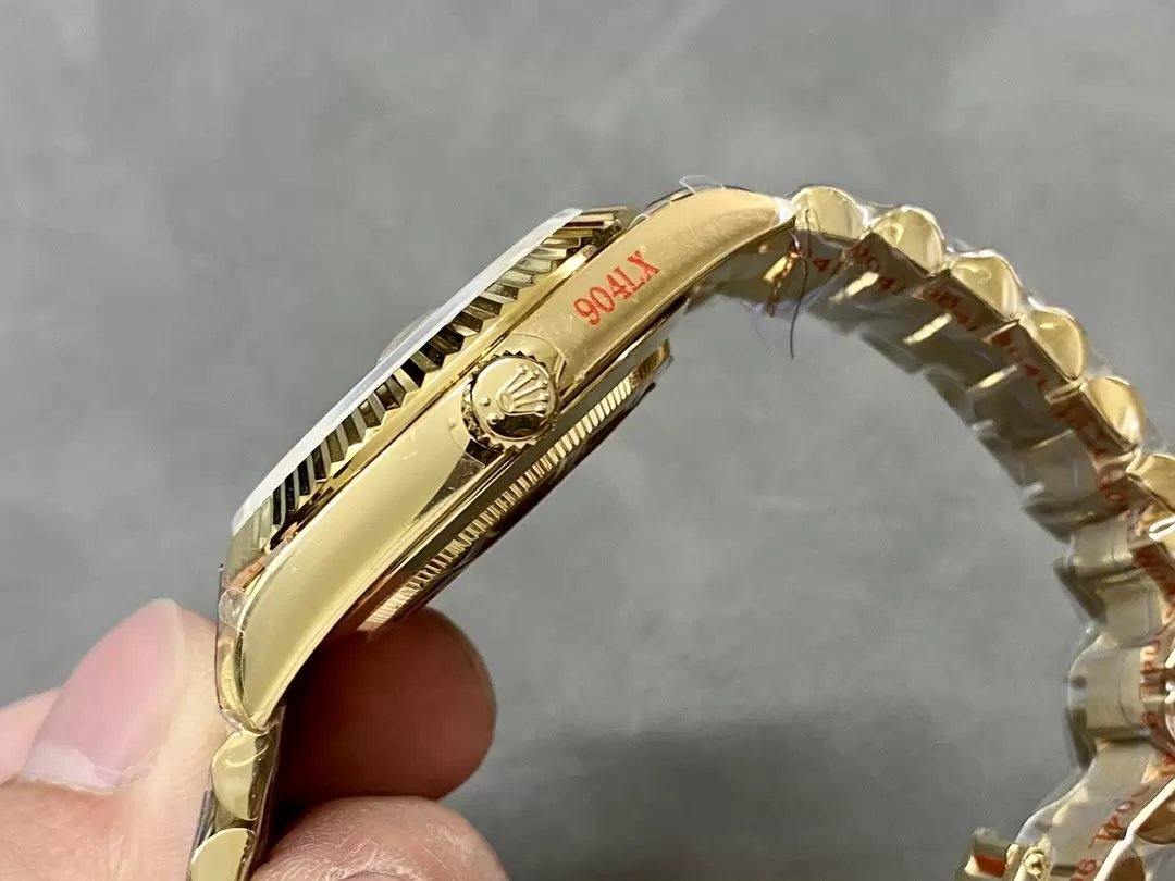 Rolex Day Date 40 m228238-0004 Schwarzes Zifferblatt 1:1 Best Edition Gegengewicht Version 183 Gramm