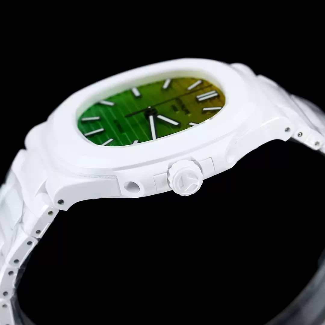 [AET modifiziert] Patek Philippe Nautilus 5711 Keramik Farbverlauf Grünes Zifferblatt 1:1 Beste Edition