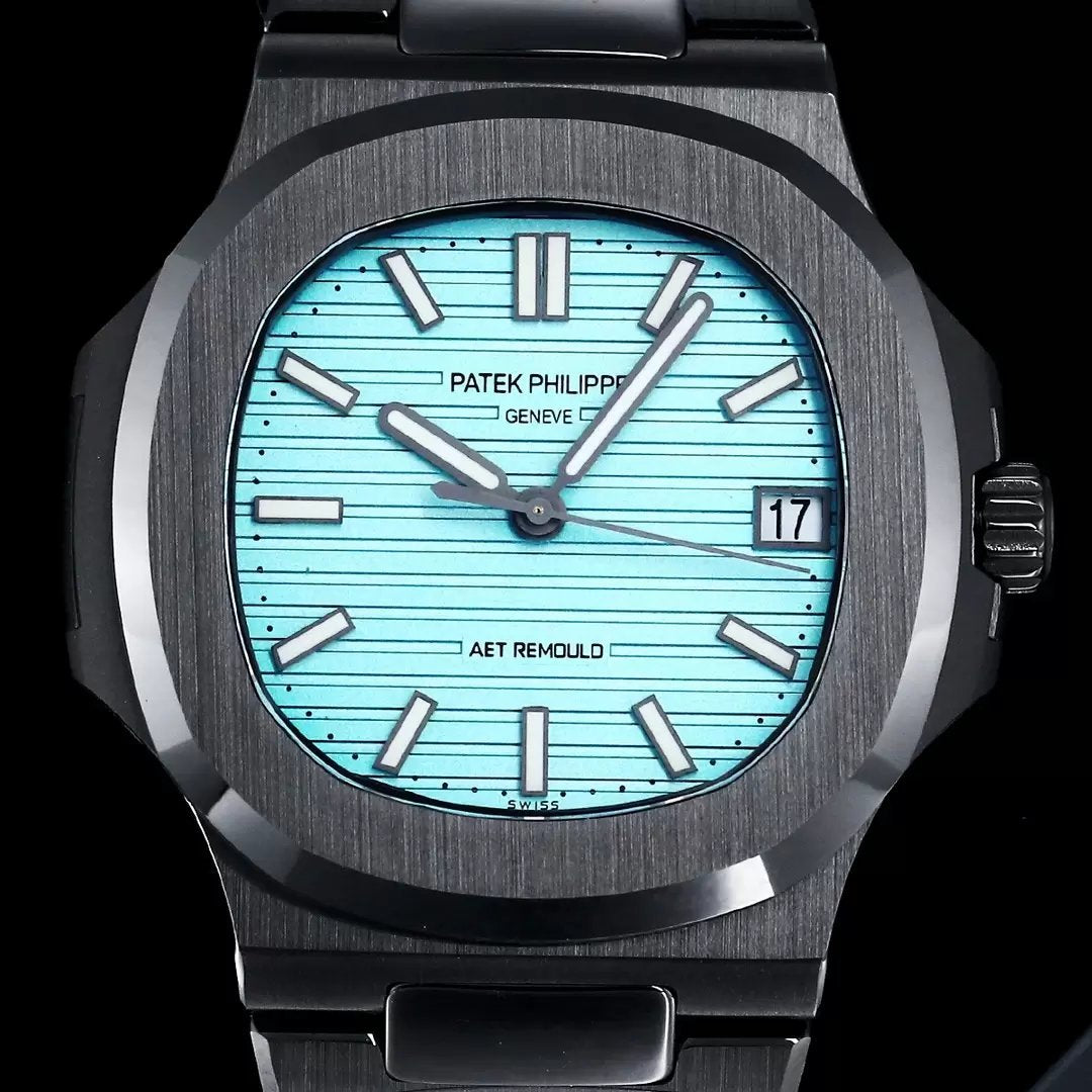 [AET modifiziert] Patek Philippe Nautilus 5711 Keramik Schwarzes Tiffany Zifferblatt 1:1 Beste Edition
